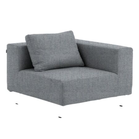 Softline A/S Softline Ohio Sofa-Eckelemente Felt Melange - 612 Light Grey