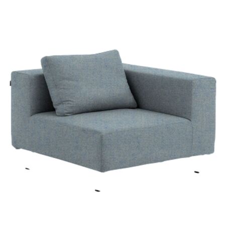 Softline A/S Softline Ohio Sofa-Eckelemente Felt Melange - 641 Light Blue