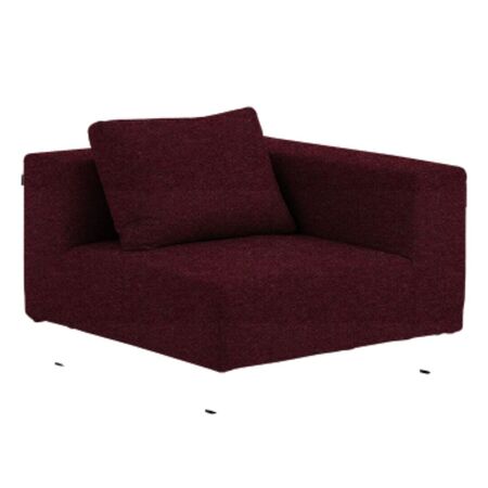 Softline A/S Softline Ohio Sofa-Eckelemente Felt Melange - 651 Eggplant