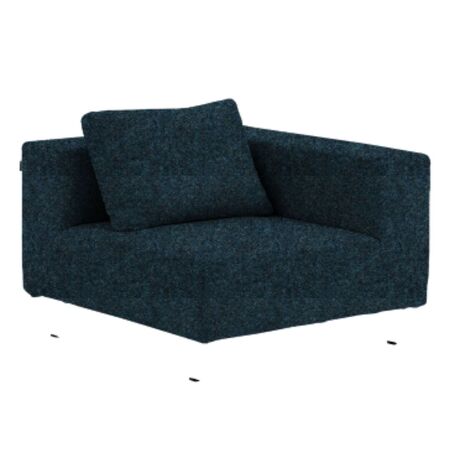 Softline A/S Softline Ohio Sofa-Eckelemente Felt Melange - 846 Blue Grey