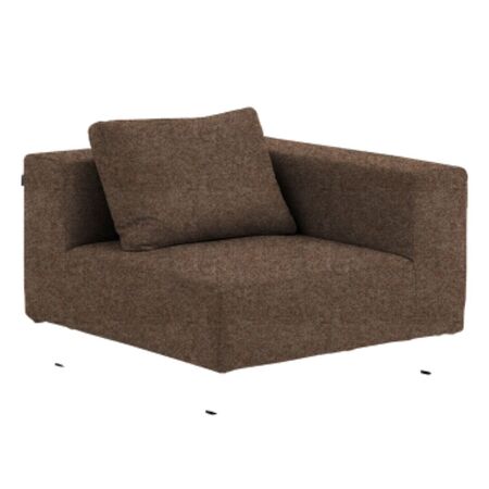 Softline A/S Softline Ohio Sofa-Eckelemente Felt Melange - 849 Light Brown