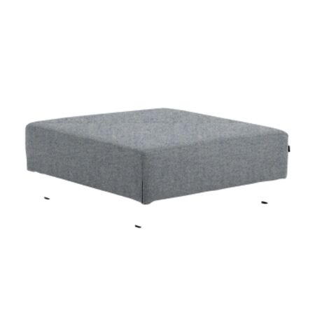 Softline A/S Softline Ohio Hocker/Ottomane Felt Melange - 612 Light Grey