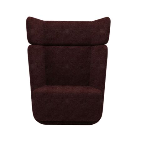 Softline A/S Softline Basket Sessel mit hohem Rücken Vision - 398 Pink Red