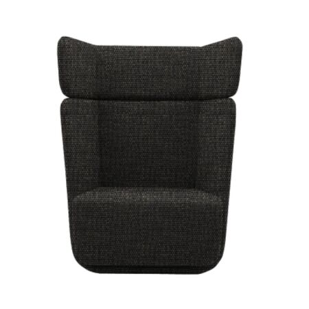Softline A/S Softline Basket Sessel mit hohem Rücken Vision - 439 Grey Brown