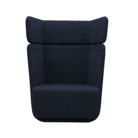 Softline A/S Softline Basket Sessel mit hohem Rücken Vision - 441 Steel Blue