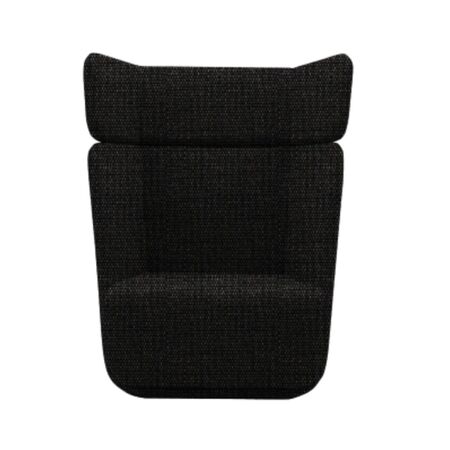 Softline A/S Softline Basket Sessel mit hohem Rücken Vision - 443 Black Brown