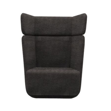 Softline A/S Softline Basket Sessel mit hohem Rücken Vision - 526 Dark Grey