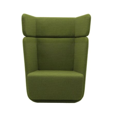 Softline A/S Softline Basket Sessel mit hohem Rücken Felt - 579 Green