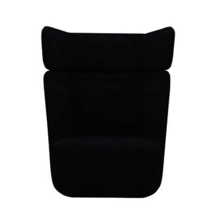 Softline A/S Softline Basket Sessel mit hohem Rücken Felt - 636 Black