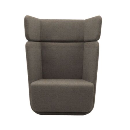 Softline A/S Softline Basket Sessel mit hohem Rücken Felt Melange - 619 Sand
