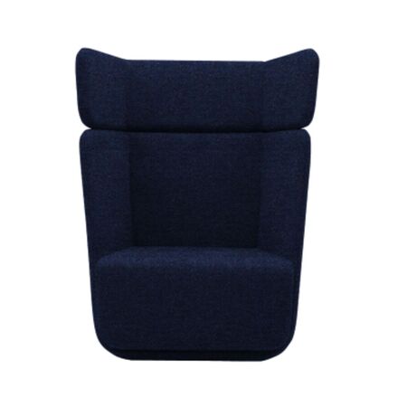 Softline A/S Softline Basket Sessel mit hohem Rücken Felt Melange - 859 Berry