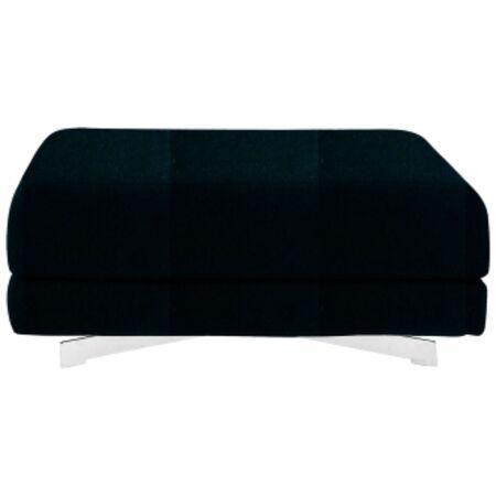 Softline A/S Softline Max Hocker/Einzelbett Felt Melange - 295 Black, Weiss / Weiss