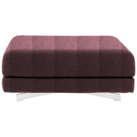 Softline A/S Softline Max Hocker/Einzelbett Felt Melange - 299 Antique Pink, Weiss / Weiss