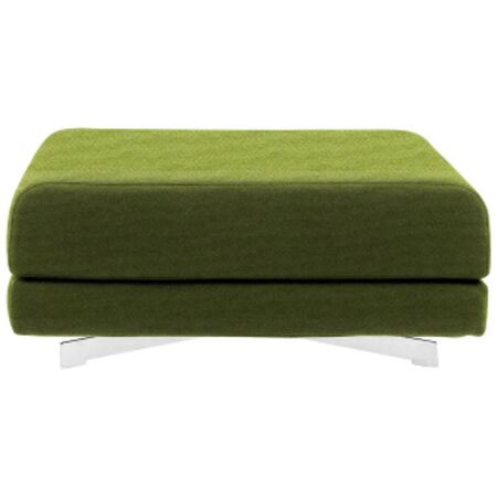 Softline A/S Softline Max Hocker/Einzelbett Felt - 579 Green, Weiss / Weiss