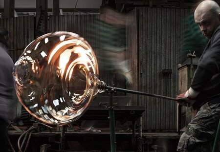 Flos Noctambule Suspension 1 Low Cylinder and Bowl