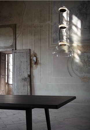 Flos Noctambule Suspension 1 Low Cylinder and Bowl