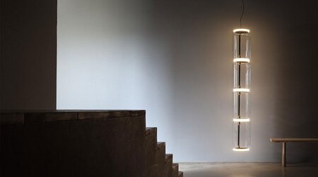 Flos Noctambule Suspension 5 High Cylinder