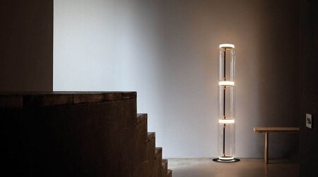 Flos Noctambule Floor 1 High Cylinders Small Base