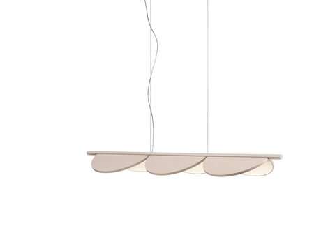 Flos Almendra Linear S3 Pendelleuchte - Nude