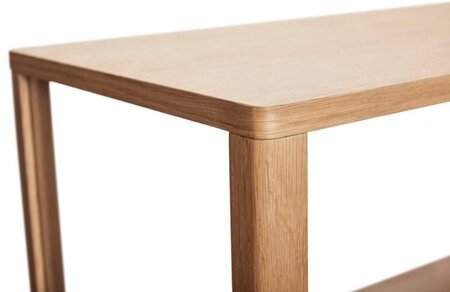 Huebsch Vitrine, Natur, Eiche/Glas