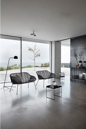 Huebsch Konsolentisch, Metall, Schwarz