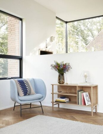 Huebsch Tischlampe Glass klar/messing