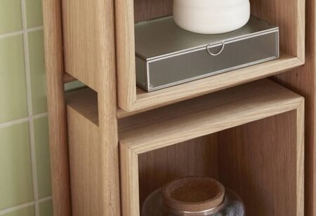 Huebsch Glasbox matt silber Glas/Metall 3er Set