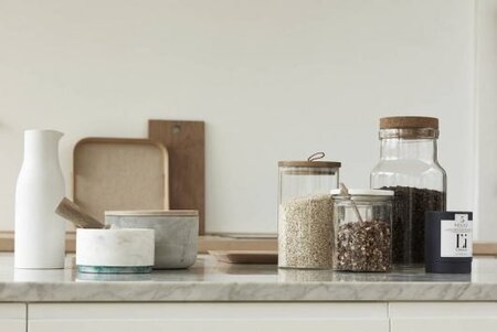 Huebsch Tablett Viereckig Holz 2er Set