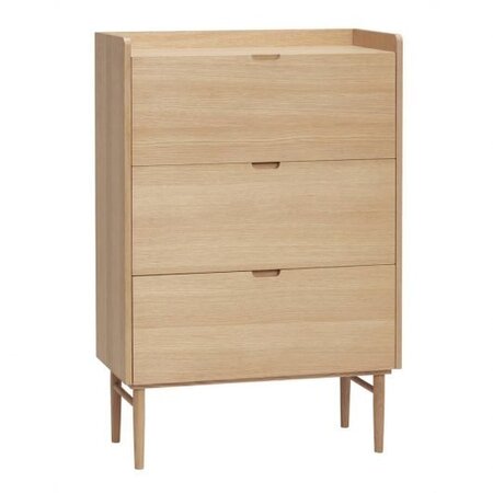 Huebsch Kommode Eiche natur h120cm