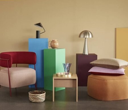 Huebsch Tisch Eiche FSC natur h40cm