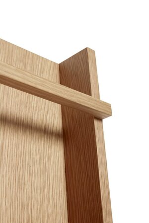 Huebsch Regal Eiche Fsc Natur 11X34Xh105Cm