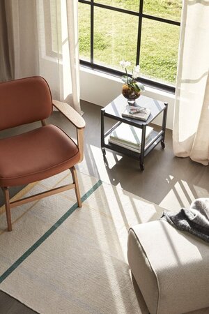 Huebsch Loungestuhl Eiche Fsc Oeko-Tex - Braun, Natur