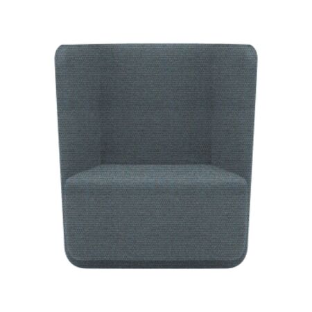Softline A/S Softline Basket Sessel mit niedrigem Rücken Vision - 442 Light Blue