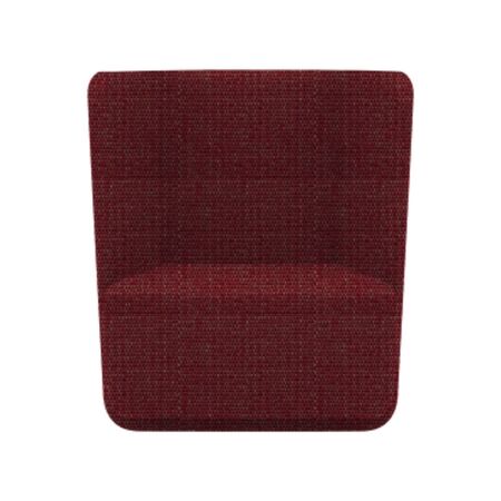 Softline A/S Softline Basket Sessel mit niedrigem Rücken Vision - 453 Light Red