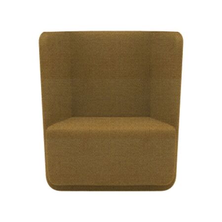 Softline A/S Softline Basket Sessel mit niedrigem Rücken Vision - 454 Mustard Yellow