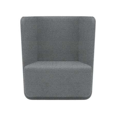 Softline A/S Softline Basket Sessel mit niedrigem Rücken Vision - 457 Light Grey