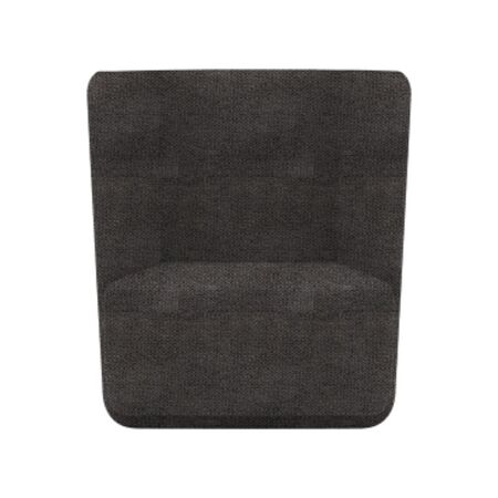 Softline A/S Softline Basket Sessel mit niedrigem Rücken Vision - 526 Dark Grey