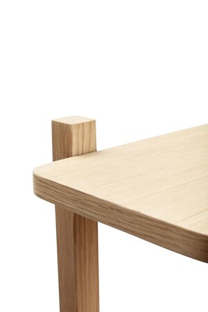 Huebsch Regal M/5 Fächer Eiche Fsc