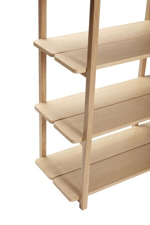 Huebsch Regal M/5 Fächer Eiche Fsc