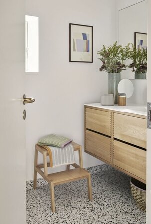 Huebsch Alp Stool Natural