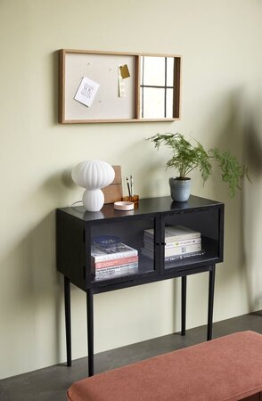 Huebsch Museum Console Table Black