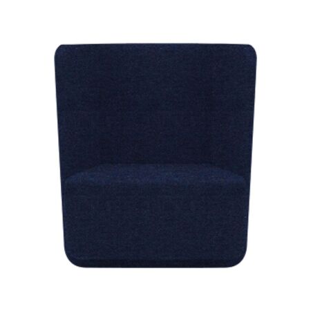 Softline A/S Softline Basket Sessel mit niedrigem Rücken Felt Melange - 859 Berry
