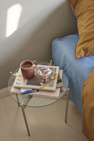 Huebsch Beam Side Table Sand