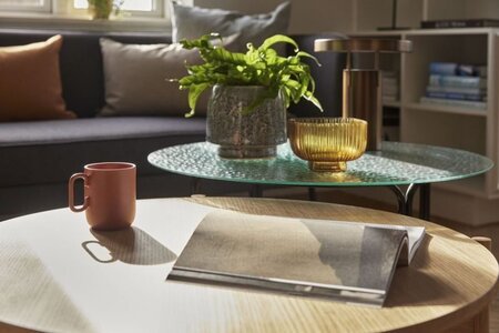 Huebsch Orbit Coffee Table Black