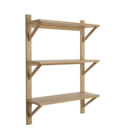 Huebsch Triarch Shelf Unit Natural