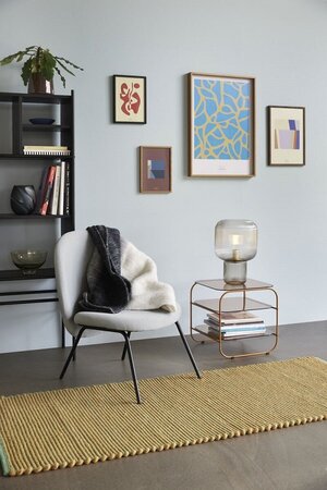 Huebsch Echo Side Table Brown/Orange