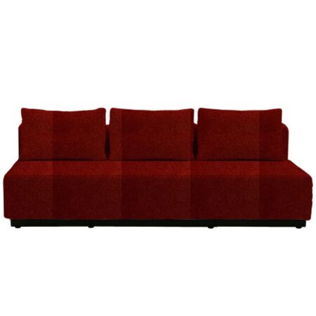 Softline A/S Softline Nevada 3-P Schlafsofa Felt Melange - 297 Dark Red