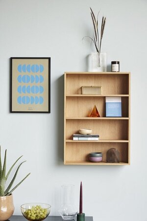 Huebsch Cubbie Shelf Unit Natural