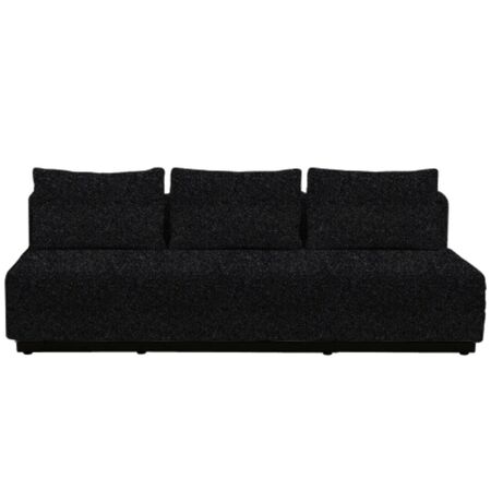 Softline A/S Softline Nevada 3-P Schlafsofa Felt Melange - 610 Anthracite
