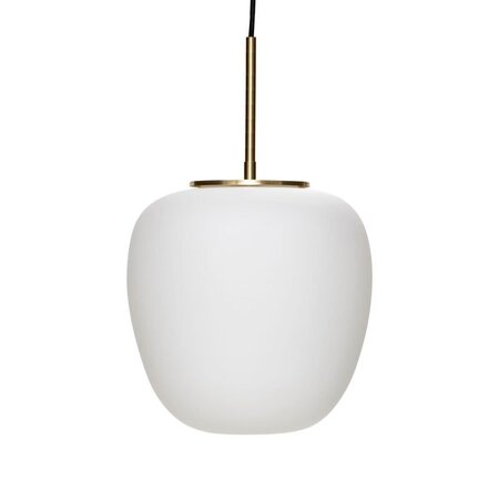 Huebsch Muse Pendant White - Ø25